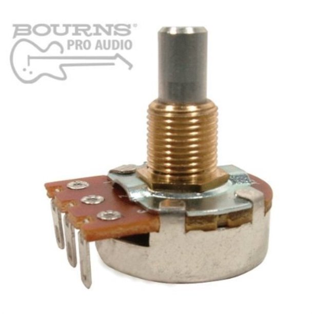 bourns guitar & amp potentiometer, 100k linear, solid shaft Walmart