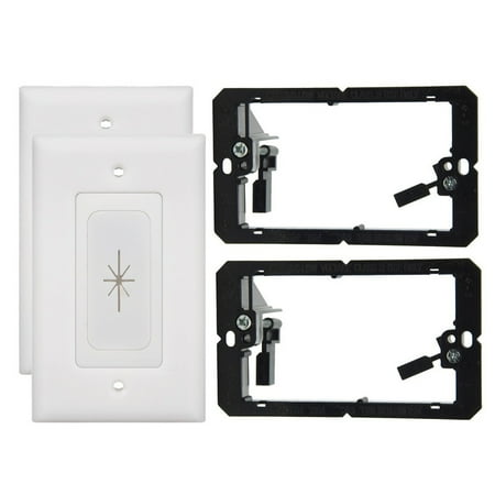 

2 Pack Rubber Wall Grommet Insert with Decorator