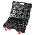 thumbnail image 2 of Professional 1/2" Drive Impact Socket Set - 65PC (SAE & Metric) 3/8"-1-1/4" & 10-24mm - Walmart Exclusive, 2 of 10