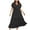 Black, variant on Homenesgenics Plus Size Dresses for Women V Neck Summer Casual Sun Dresses Pocket Sleeveless with Pockets Clearance