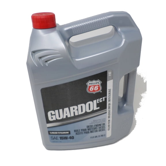 Phillips 66 Guardol Enhanced Oxidation Resistance, Engine Wear Protection Diesel Oil 15W-40, 1 gal