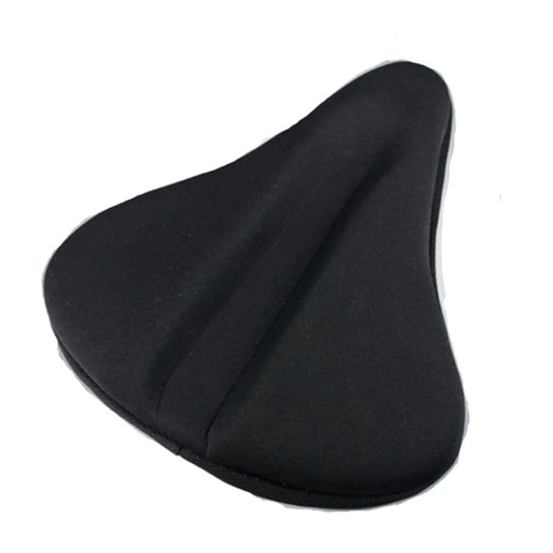 Silicone Gel Bike Seat Soft Cushion Cover For Large And Wide Bicycle Saddle Pad