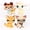 ZH2, variant on 2 PCS Minilpsshop Little Animal Cartoon Pets Figures Dachshund #909 Bonbon Cat #1660 and Accessories