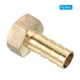 thumbnail image 3 of Conector de manguera Uxcell con barbilla recta y rosca hembra G3/8x10mm 3, 3 of 6