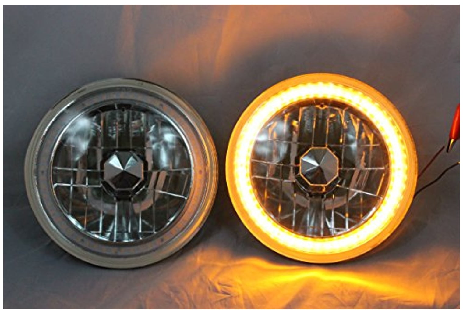 19691978 Ford Bronco 7" H6024 H6014 H6015 Round SemiSealed Beam