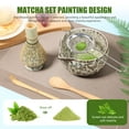 thumbnail image 4 of Ikoopy 6Pcs Matcha Tea Making Tool Set Bamboo Matcha Whisk Set with Whisk Holder Spoon Scoop and Stainless Steel Sifter for Tea Lovers, 4 of 14