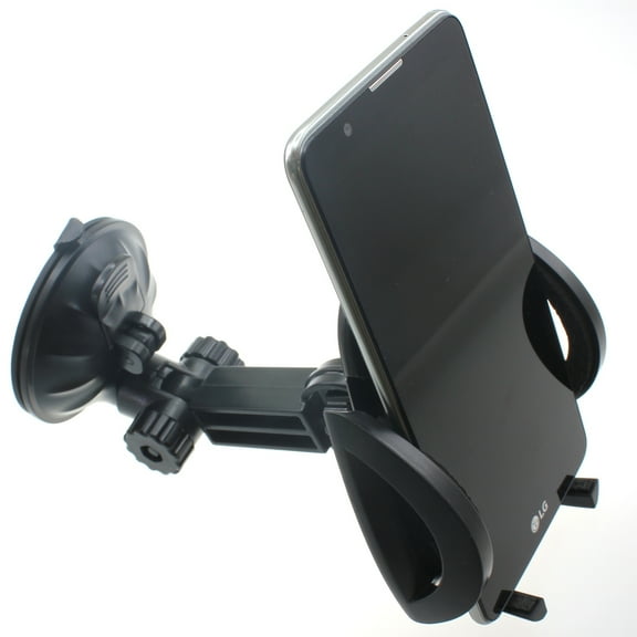 Car Mount for OnePlus 11 5G/12/12R - Dash Windshield Holder Cradle Swivel Dock for OnePlus 11 5G/12/12R