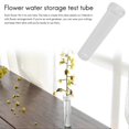 thumbnail image 3 of Floral Tube 100-Pack Flower Tube, Flower Vials, Floral Water Tube for Flower Arrangements,Clear Plas, 3 of 5