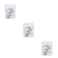 thumbnail image 1 of Inteprter 12 Piezas Decoraciones de habitación Delicados accesorios para el día de San Valentín para el hogar Plata Type1 NO1 Inteprter CBP503027, 1 of 6