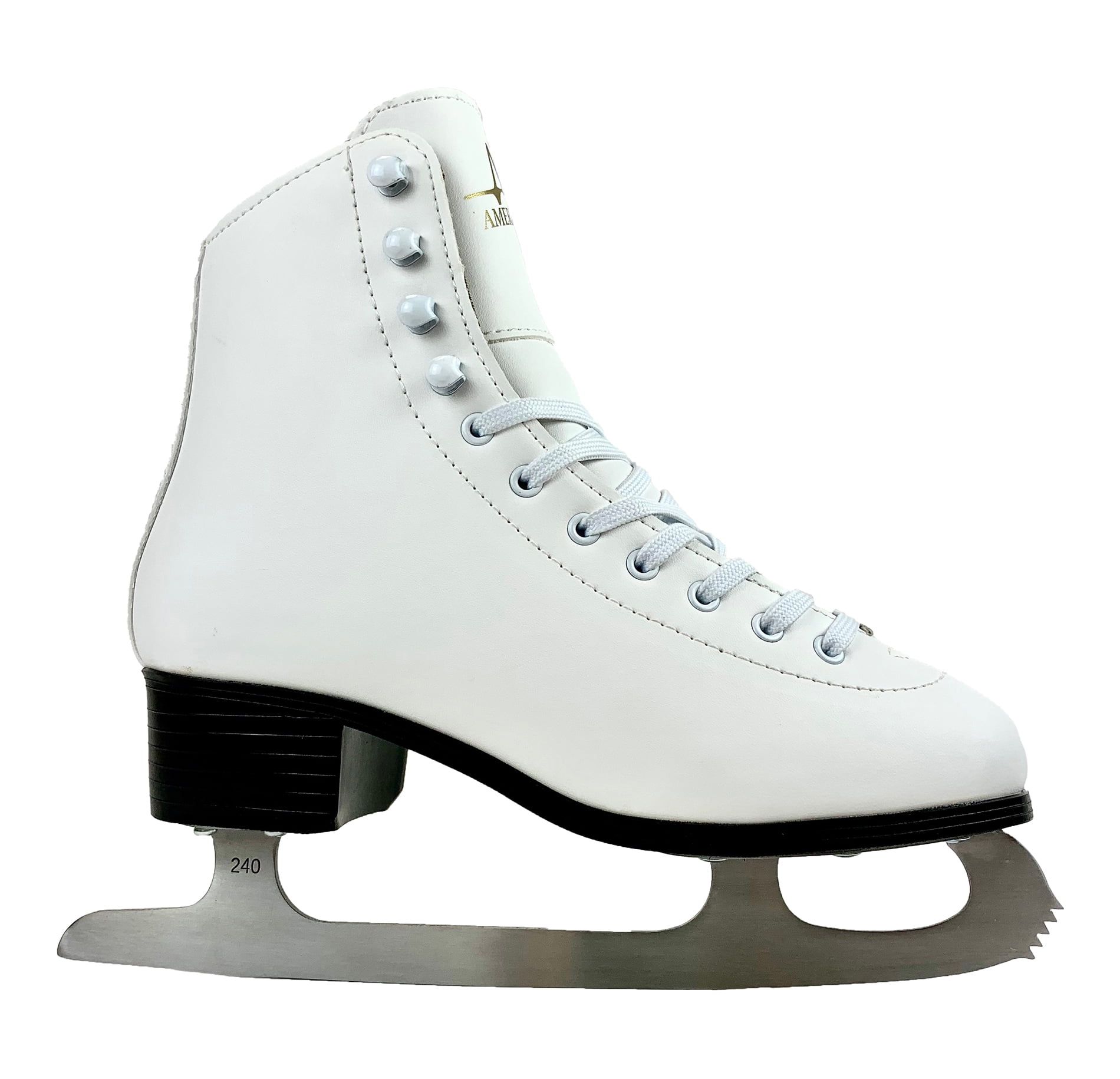 American athletic shoe women's store tricot lined ice skates