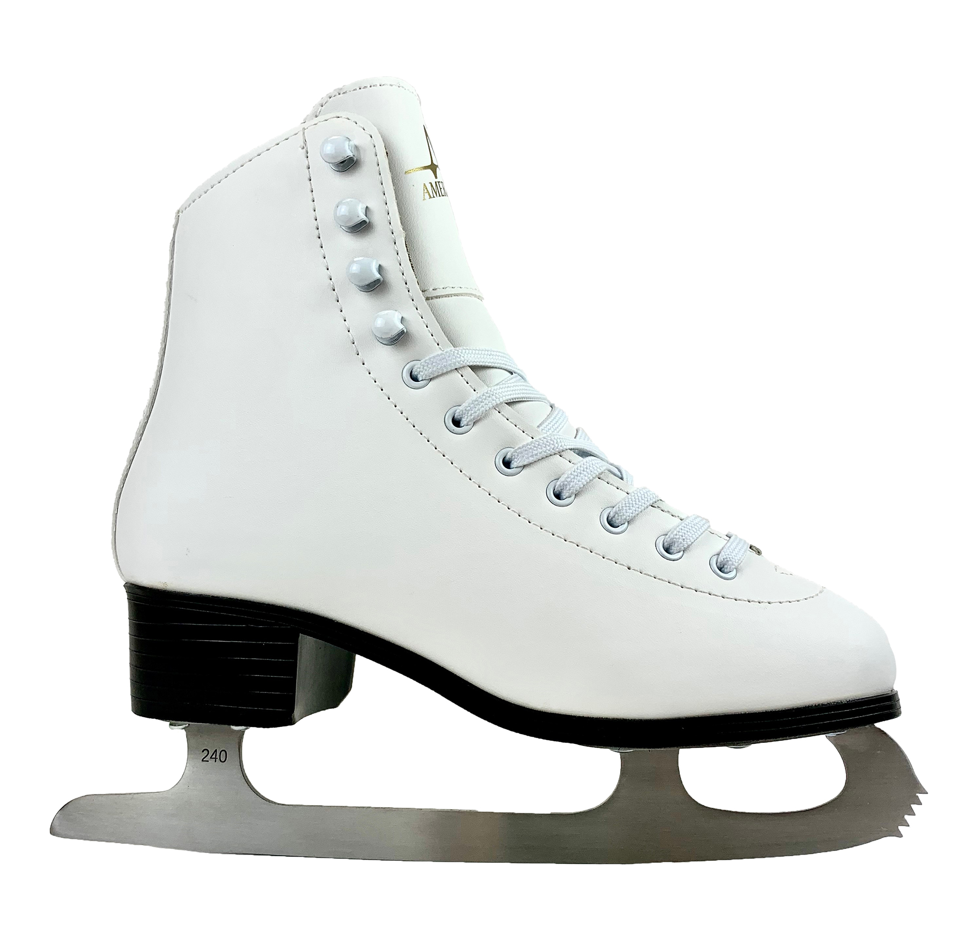 American Athletic Women's Tricot-Lined Ice Skates, Size 8 - image 5 of 5