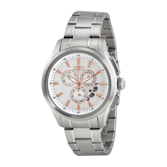 Invicta Men's 1974 Specialty Quartz Chronograph Silver Dial Watch