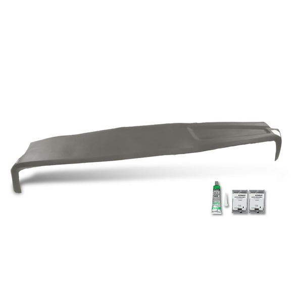 Front Dash Cap Cover Skin Overlay Gray Fit For 2002-2005 DODGE RAM New