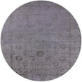 thumbnail image 1 of Ahgly Company Indoor Round Mid-Century Modern Purple Purple Oriental Area Rugs, 8' Round, 1 of 6