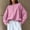 #1Pink, variant on AcaicsNo Boundaries Women's Long Sleeve Top, Oversized Drop Shoulder Crew Neck Casual Soft Loungewear Shirts for Daily Wear