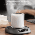 thumbnail image 1 of CoffeeMug Warmer Desk Cup Heater with Auto Shut Off and Timer Smart, 1 of 5