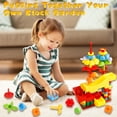 thumbnail image 5 of Marble Run - 99 PCS Ekuzi Marble Run Building Blocks Set Compatible with Duplo, Marble Run Toy Set & Educational Toy Set for Kids 3+, 5 of 15