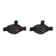 thumbnail image 4 of Almohadilla Universal Toystoory para cambio de marchas de motocicleta negro rojo 42.5*8 cm 2piezas, 4 of 5