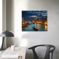 thumbnail image 3 of MLJA Pictures on the Night Wall Art Painting Canvas of in Venice, Italy, to Modern Art, Living Room, Restaurant, Home Decoration Gifts, 3 of 4