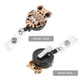 thumbnail image 4 of Nurse Badge Reel Retractable Owl Shaped Clips Alligator Metal Name Tag Buckle Telescopic, 4 of 6