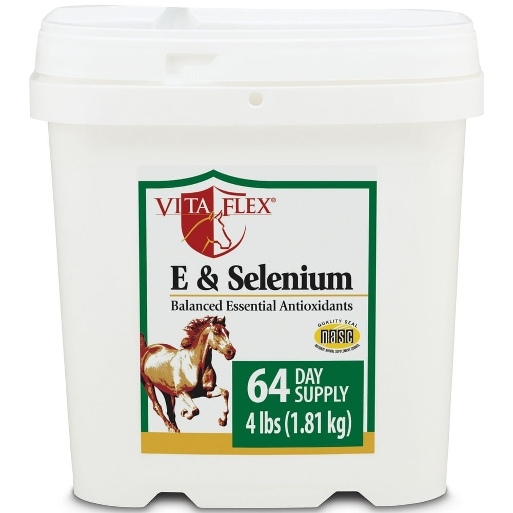 Vita Flex E and Selenium Supplement for Horses, Balanced Essential
