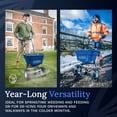 thumbnail image 5 of Charles Walters Equipment CW2000 Estate Style Broadcast Spreader for Spreading Fertilizer and Ice Melt on Lawns, Sidewalks, and Driveways, 65lb Capacity, 35" x 35", 5 of 6