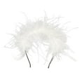 thumbnail image 4 of 2 diademas de plumas para el pelo, diadema elegante para mujer, tocado de plumas de los años 20, tocado para accesorios de fotografía, Cosplay 2 piezas, 4 of 8