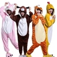 thumbnail image 2 of Pijamas de animales Kigurumi para hombres y mujeres, Mono de Halloween para adultos, perro, Tigre, cerdo, oveja, ratón, ropa de casa, disfraz de fiesta de Cosplay, 2 of 3