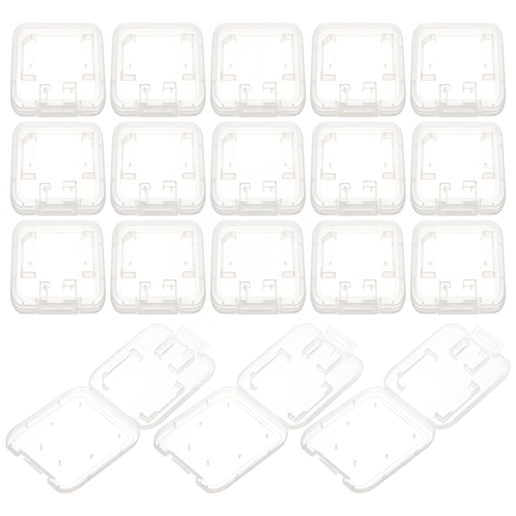 GJX 24Pcs Memory Card Cases Portable Memory Card Holders Compatible with Sd Tf Cards Sd Card Holder