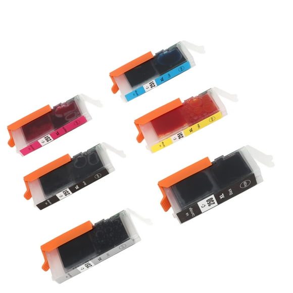Printer Cartridge with Ink, Ink Cartridge Replacement 250-251 Multi Colors Inkjet Cartridges Printer for Printer Ink Toner
