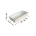 thumbnail image 3 of Under Bed Storage Box with Clear Lid Non-Woven Fabric Organizer for Clothes Quilts Blankets Seasonal Items Foldable Container 1-Pack, 3 of 6