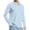 Light Blue1, variant on Cxenplz Men's Shirt Long Sleeve Golf Shirts Quick Dry Sun Protection Lightweight 3-Button Performance Work Fishing Athletic Tops