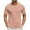 Pink, variant on Maean Men's V Neck Tshirts Casual Short Sleeve Tee Shirt Summer Basic Comfy Breathable Solid Color Tops