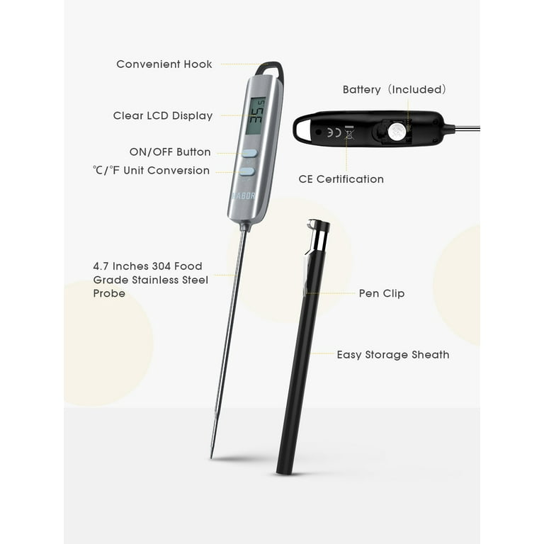 Maverick Digital Remote Cooking Accessory Thermometer with High Heat Probe  - Yahoo Shopping