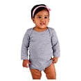 thumbnail image 3 of Infant Long-Sleeve Baby Rib Bodysuit, 3 of 8