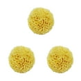 thumbnail image 3 of kurtrusly Skin Friendly Greek Honeycombs Natural Sea Sponge Durable And Easy To Clean yellow 3Set, 3 of 6
