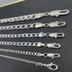 thumbnail image 3 of Men's 925 Sterling Silver Necklace 2/4/6/8/10/12MM 40-75cm Face Chain Necklace Lobster Clasp Men Women Engagement Jewelry Gifts, 3 of 5