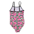 thumbnail image 2 of Just Love Girls One Piece Bathing Suits Swimwear for Girl 86692-10411-7-8 (Striped Watermelon, Girls 5-6), 2 of 2