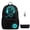 Black Boy Set7, variant on Sexy Dance School Backpack for Teens Boys Girls College Students Back to School Cool Luminous Bookbag Laptop Travel Shoulder Bag with USB Charging Port,Black/Gray