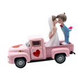 thumbnail image 3 of QccHieUs Valentine's Day Truck Decoration, Truck Model Gift with Openable Doors, Mini Style D, 3 of 9