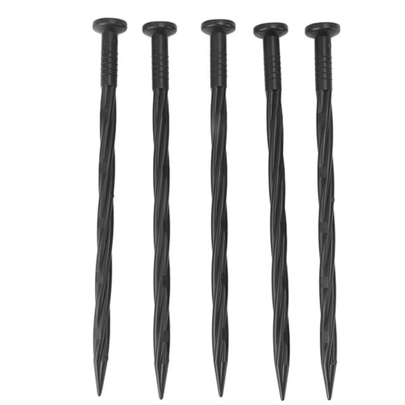 Landscape Edging Spikes, Spiral Nylon Easy To Install Landscape Edging Anchoring Spikes Versatile for Paver Edging