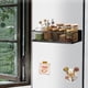 thumbnail image 1 of Cesta de almacenamiento magnética | Recogepelusas para refrigerador y soporte para bolas de secadora | Organizador de ropa de acero para cocina, oficina y aula | Negro, 1 of 5
