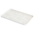 thumbnail image 1 of Faucet Sink Countertop Storage Holder Double Layer Shelf Rack Water Draining Organizer Tray Cloth Rag for Kitchen Pink Small, 1 of 10