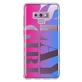 thumbnail image 1 of MUNDAZE Samsung Galaxy Note 9 Shockproof Clear Hybrid Protective Phone Case Pink Blue Clear Funny Text Quote Slay Girl Cover, 1 of 5