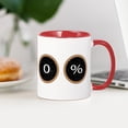 thumbnail image 3 of CafePress - 100 Percent Typewriter Keys - 11 oz Ceramic Mug - Novelty Coffee Tea Cup, 3 of 4