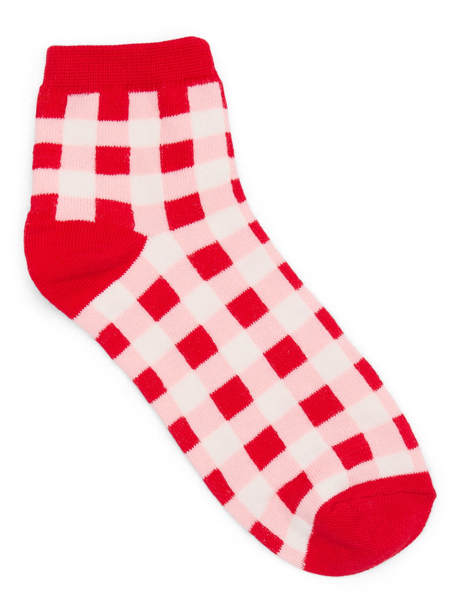 No Boundaries Ankle Socks, 3-Pack, Women's, Size 4-10