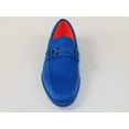 thumbnail image 2 of Men's TAYNO Shoes Soft Micro Suede Slip-on Loafer THE CAPRIO S Royal Blue, 2 of 8