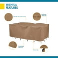 thumbnail image 5 of Duck Covers Essential 109" Rectangular/Oval Table & Chair Set Cover, 5 of 5