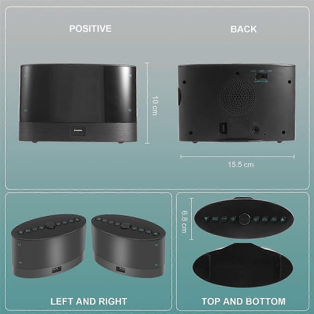 Despertador extra ruidoso con vibrador de cama inalámbrico, despertador vibratorio doble para personas con sueño profundo, sordas o con discapacidad auditiva.