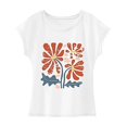 thumbnail image 1 of Camiseta básica para mujer, ropa, disfraz, cuello redondo, para vacaciones, trabajo, playa SG, 1 of 7